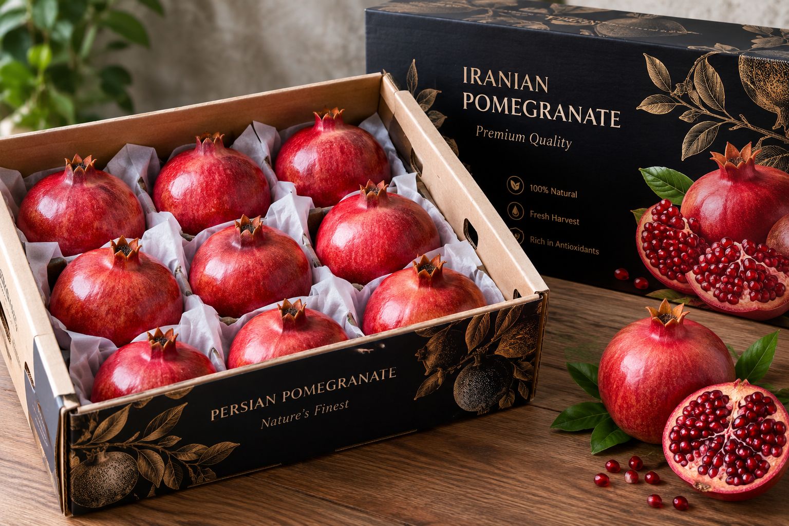 Fresh Pomegranates